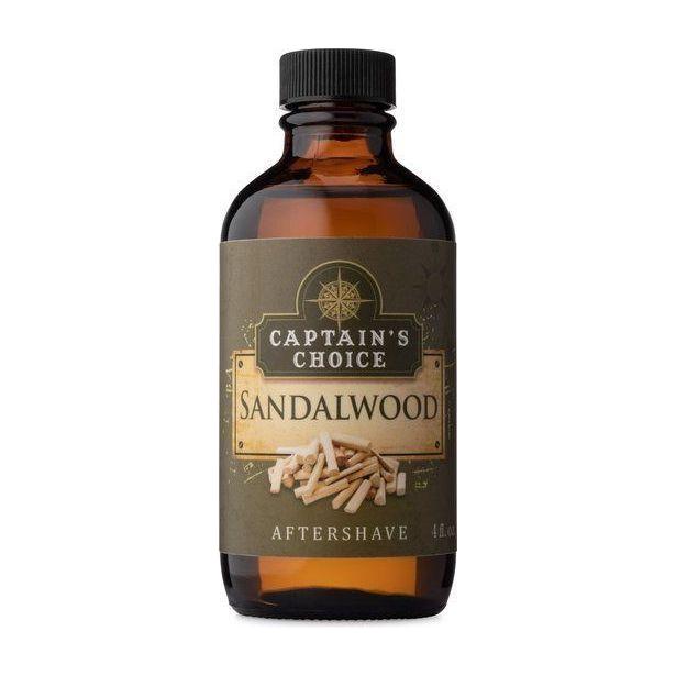 Captain's Choice Sandalwood Aftershave 4 Oz Aftershave Pasteur Pharmacy
