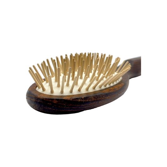 Dural Thermo-wood rubber cushion hair brush with wooden pins Hair Brush Pasteur Pharmacy