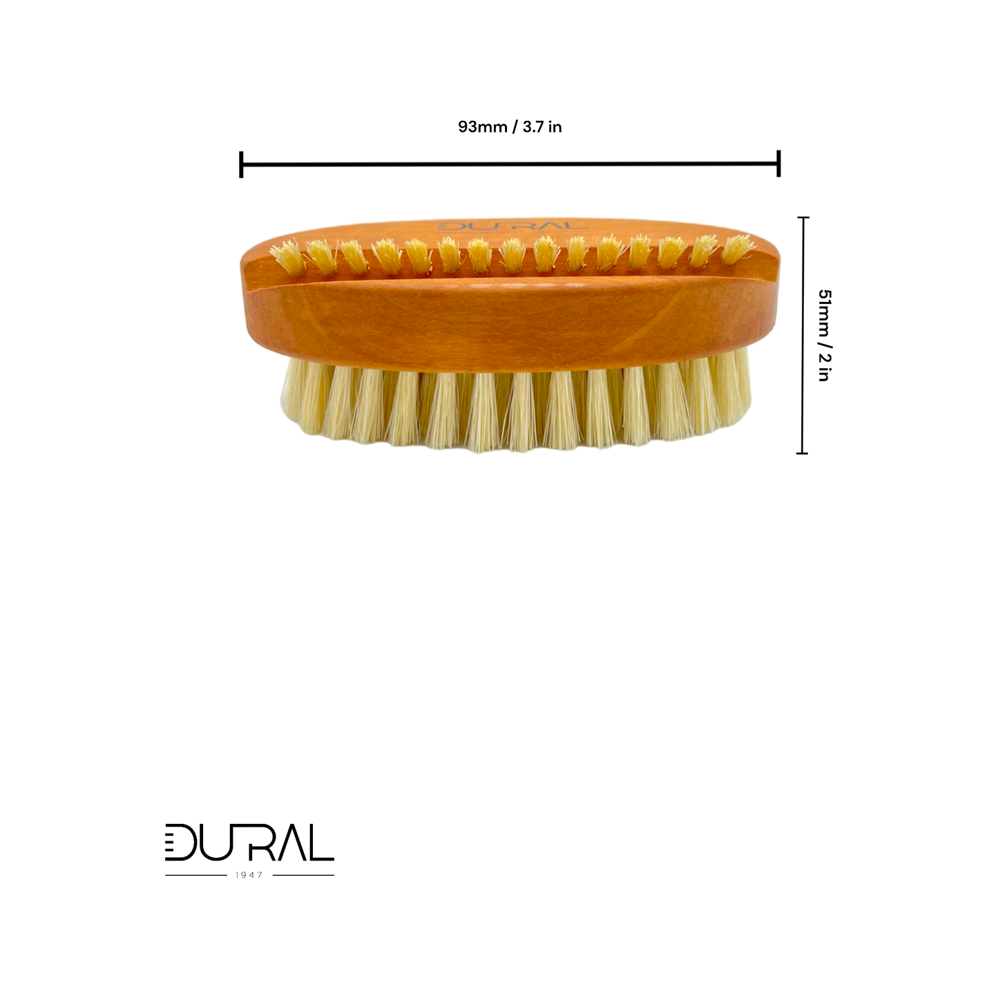Dural Pear Wood Hand & Nail Brush With Pure Light Natural Bristles Nail Brush Pasteur Pharmacy