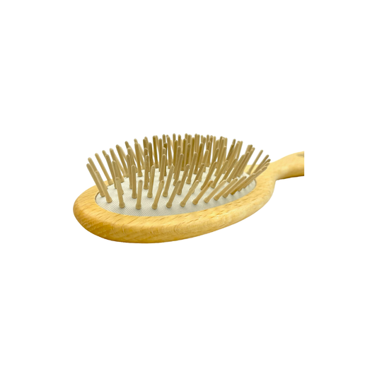 Dural Beech wood rubber cushion hair brush with wooden pins Hair Brush Pasteur Pharmacy