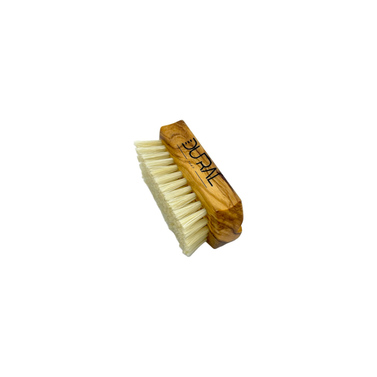 Dural Olive wood travel size nail brush with light natural bristles Nail Brush Pasteur Pharmacy
