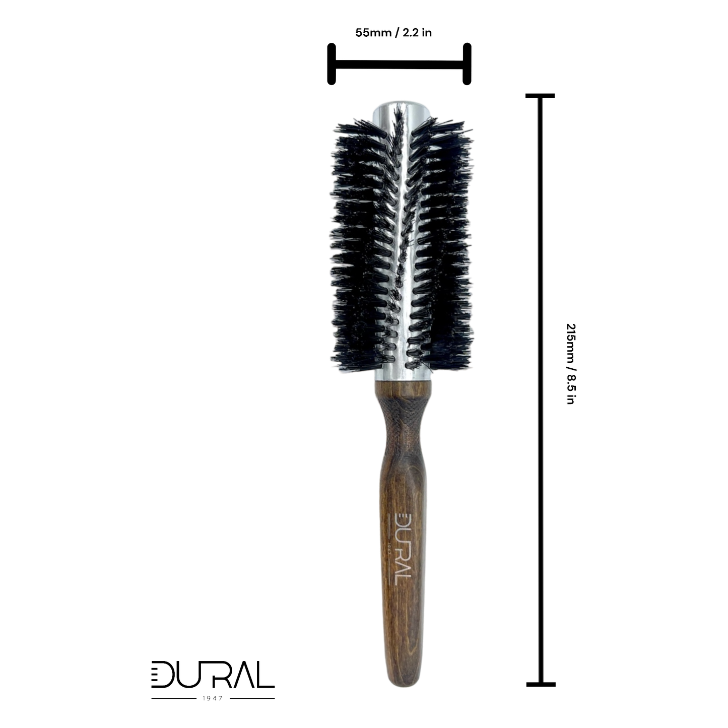 Dural Beech wood quick-styler hair brush with boar bristles - 12 rows Hair Brush Pasteur Pharmacy