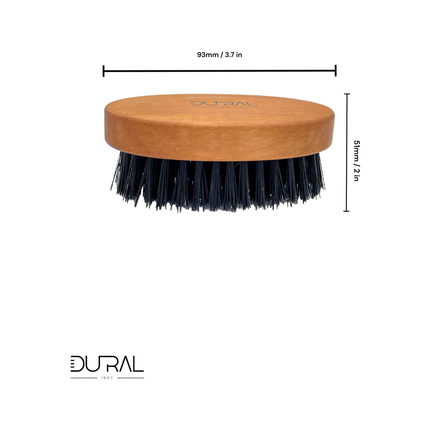 Dural Pear wood beard brush with wild boar bristles Beard Brush Pasteur Pharmacy