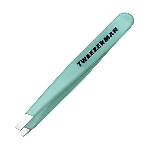Tweezerman Stainless Mini Slant Tweezer Green Tea Tweezers Pasteur Pharmacy