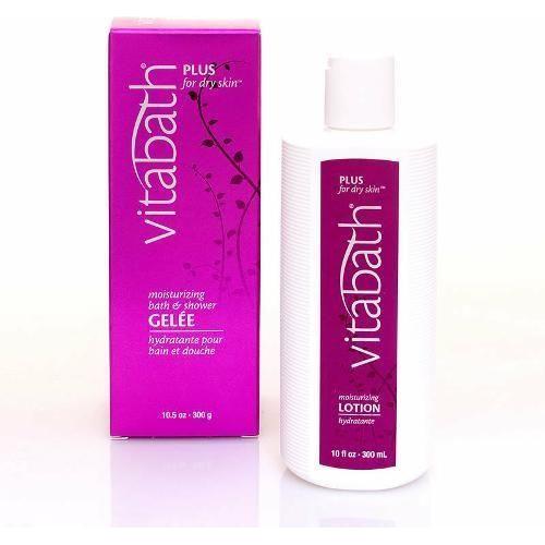 Vitabath Moisturizing Bath & Shower Gelee, Plus Dry Skin 10.5 oz Bath & Shower Gel Pasteur Pharmacy