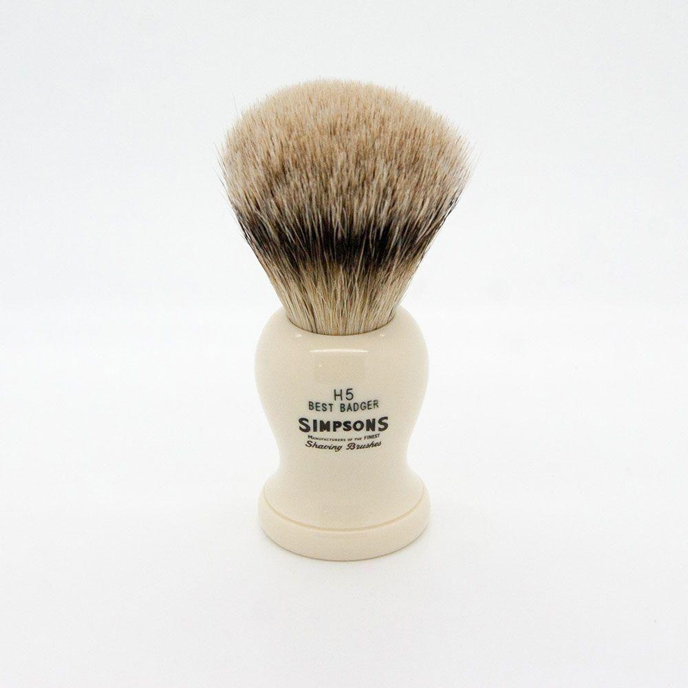 Simpsons Harvard H5 Best Badger Shaving Brush Shaving Brush Pasteur Pharmacy