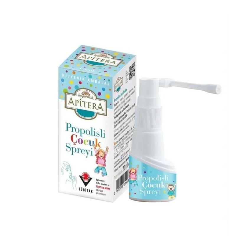 Apitera Propolis Supplement Spray for Children - Natural Immune Support, Raspberry Flavored, 0.68 fl oz