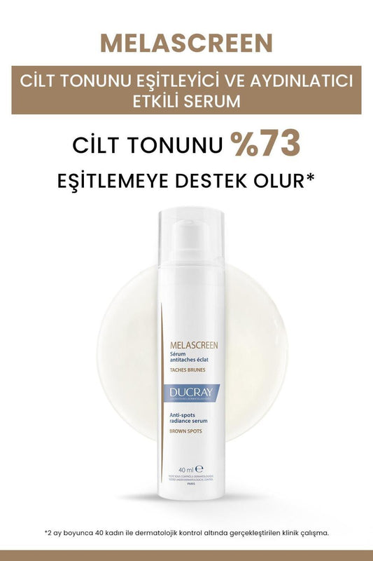 Sérum Ducray Melascreen - Sérum éclaircissant et unifiant pour l'hyperpigmentation (40 ml)