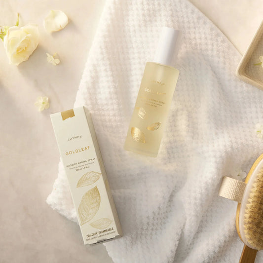 Thymes Goldleaf Shower Aroma Spray 100ml Shower Aroma Spray Pasteur Pharmacy