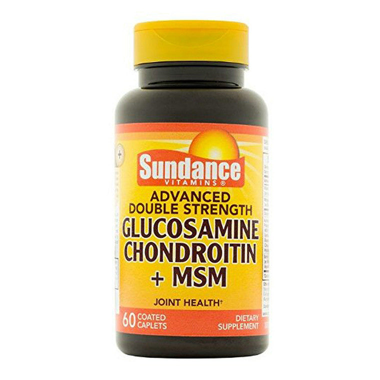 Sundance Vitamins Glucosamine Chondroitin + MSM, 60 Caplets Vitamins & Supplements Pasteur Pharmacy