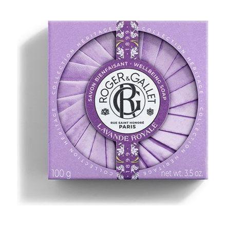 Jabón de bienestar Roger & Gallet Lavande Royale 100g