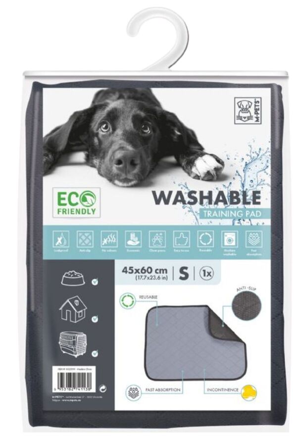 M-Pets Washable Puppy Training Pad Non-Slip Surface 45x60cm