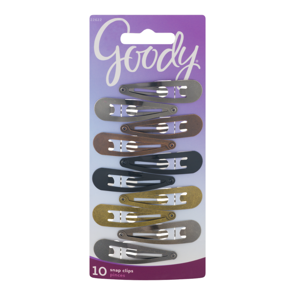 Goody Classics Contour Hair Snap Clips 22622