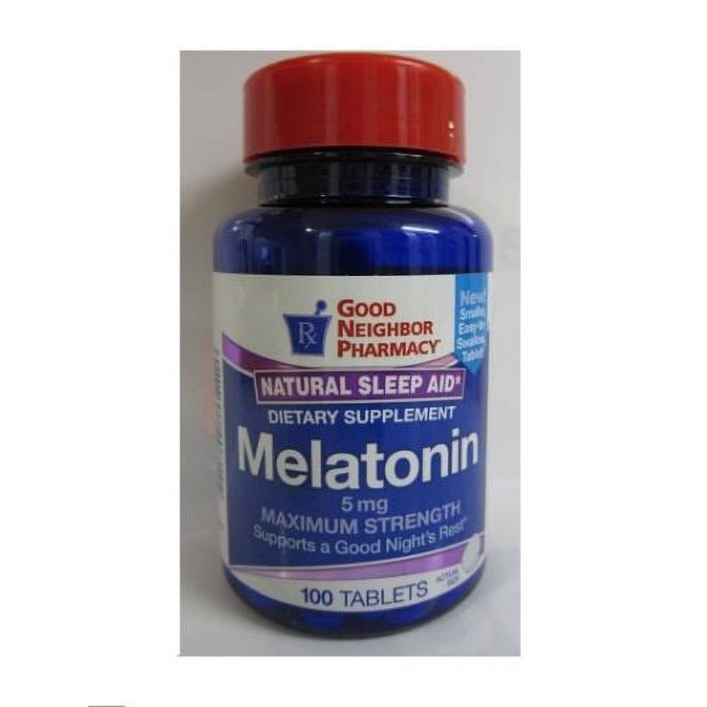 GNP Melatonin 5 Mg Tab 100 Vitamins & Supplements Pasteur Pharmacy