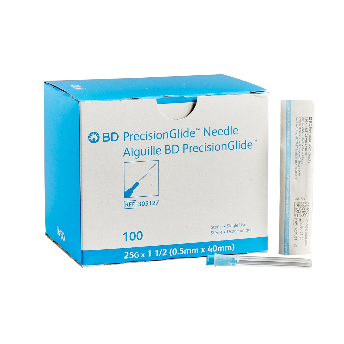 BD 305127 PrecisionGlide Needle Needles & Hooks Pasteur Pharmacy