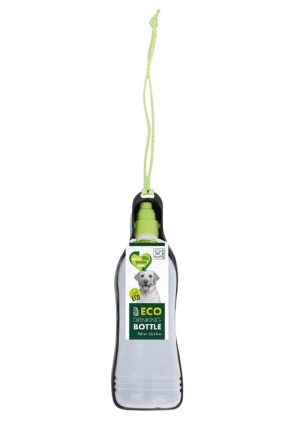 Botella de agua de viaje para perros M-Pets Eco para hidratación 750ml