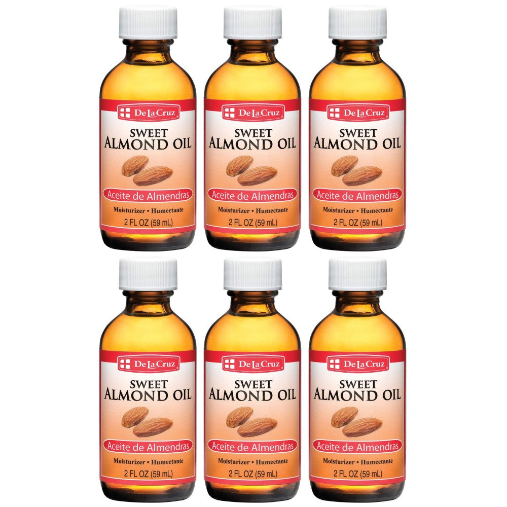 De La Cruz Sweet Almond Oil 2 Oz ( 1 unit ) Health & Beauty Pasteur Pharmacy