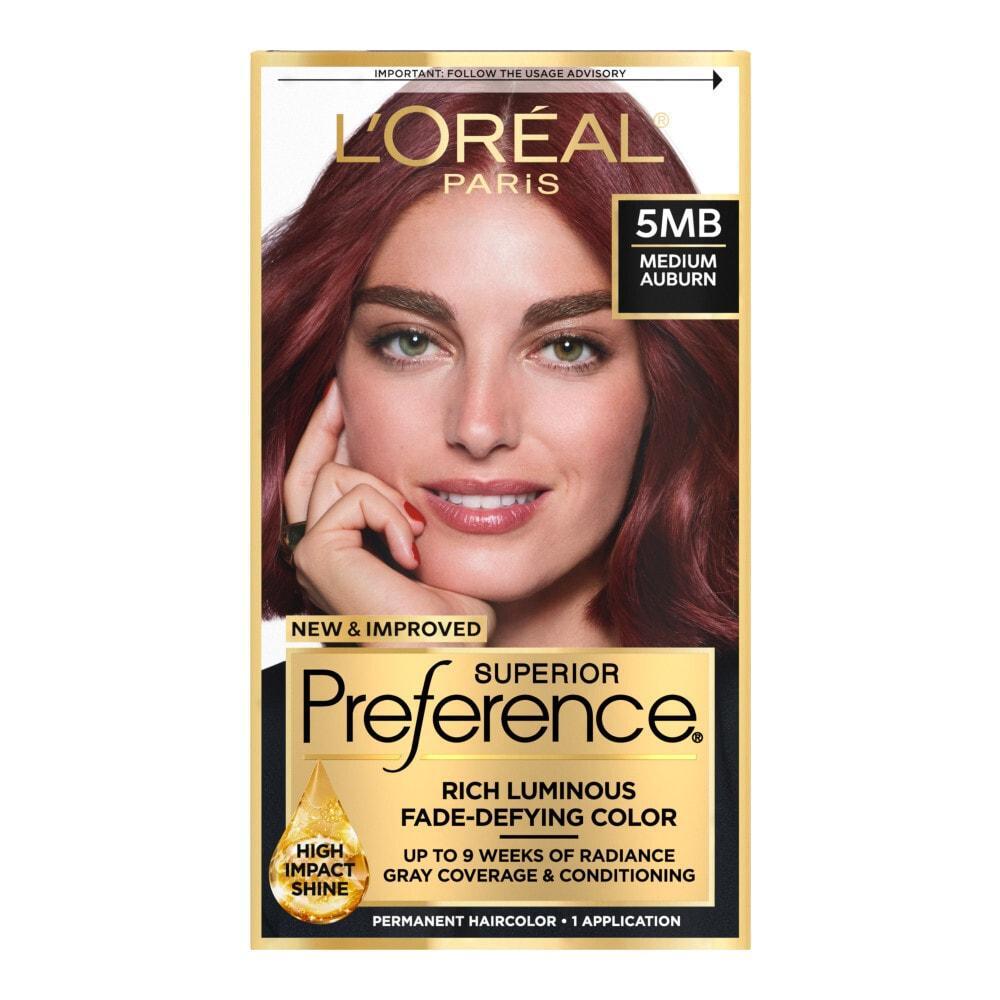 Superior Preference L'Oreal Paris Warmer 5MB Medium Auburn Hair Color 1 Hair Color Pasteur Pharmacy
