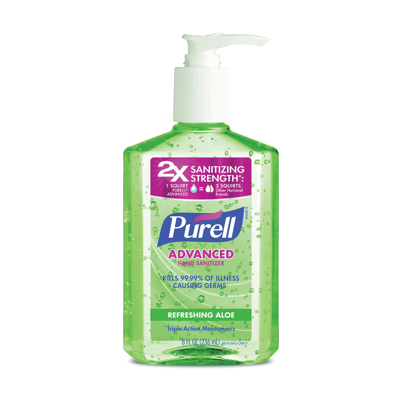 Purell Soothing Gel Advanced Hand Sanitizer Pump Bottle, 8 Ounce Health & Beauty Pasteur Pharmacy