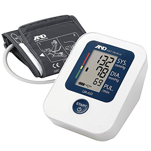 A&D Medical Deluxe Upper Arm Blood Pressure Monitor With Wide Range Cuff Medical Pasteur Pharmacy
