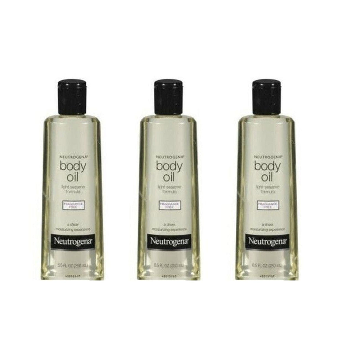 Neutrogena Huile Corporelle Formule Sésame Léger, Sans Parfum 250 ml