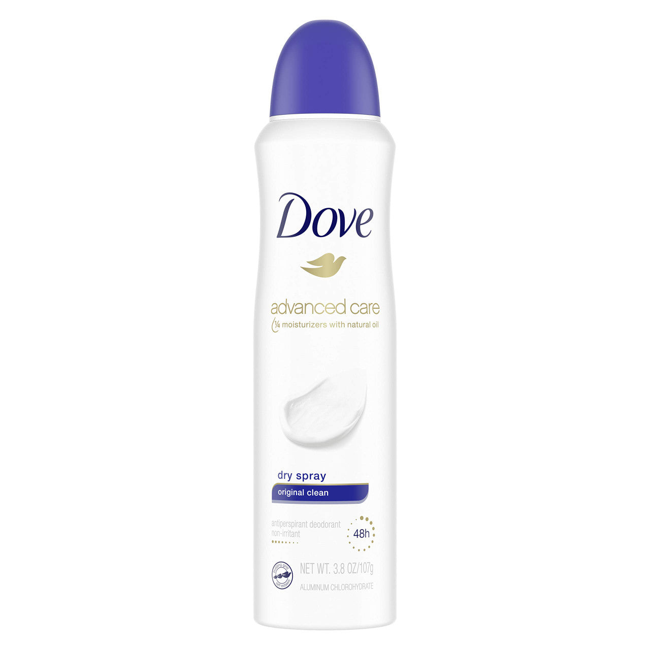 Dove Advanced Care Dry Spray Original Clean Antiperspirant Deodorant 3.8 Oz Deodorant Pasteur Pharmacy