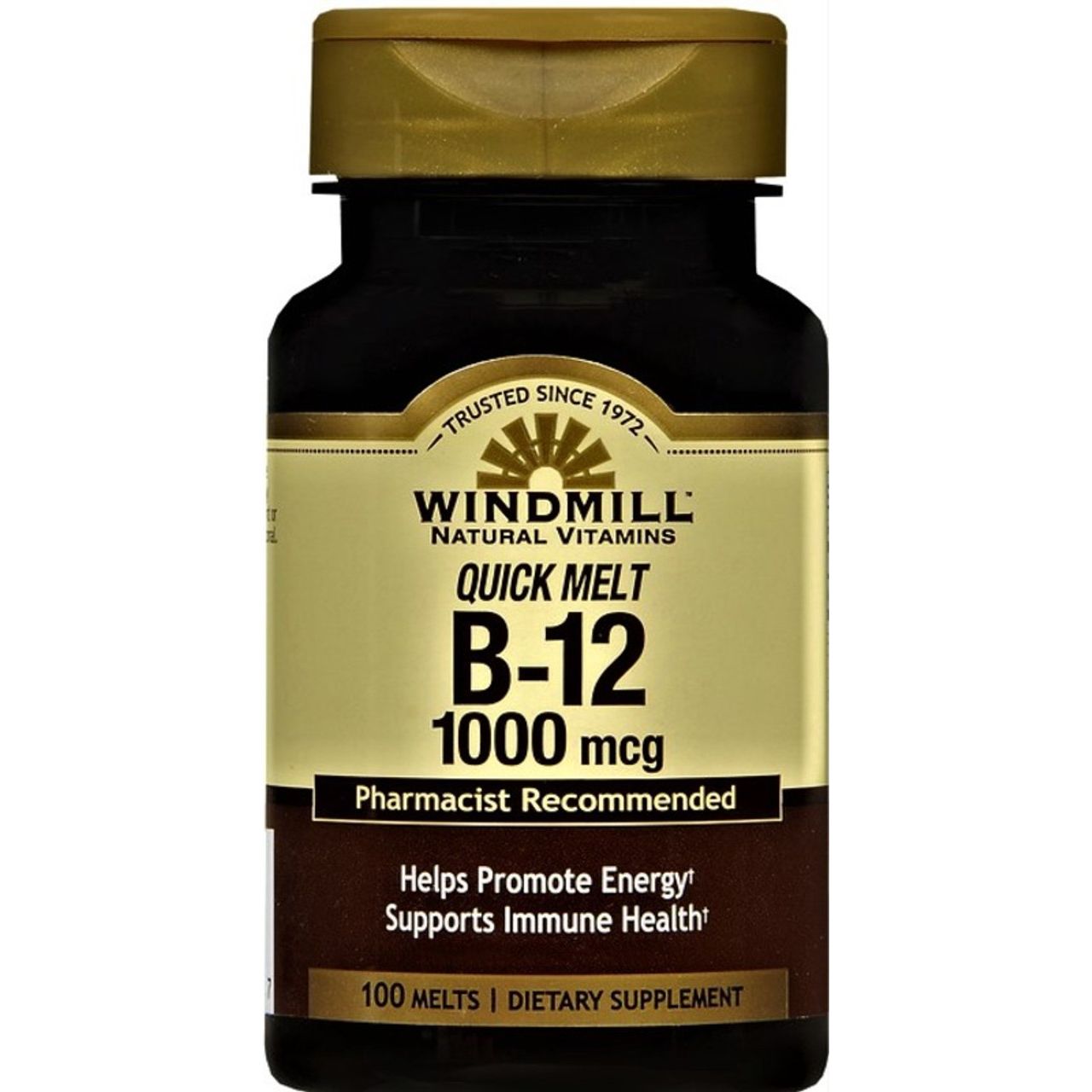 Windmill Vitamin B-12, 1000 Mcg, Sublingual Tablets Vitamins & Supplements Pasteur Pharmacy