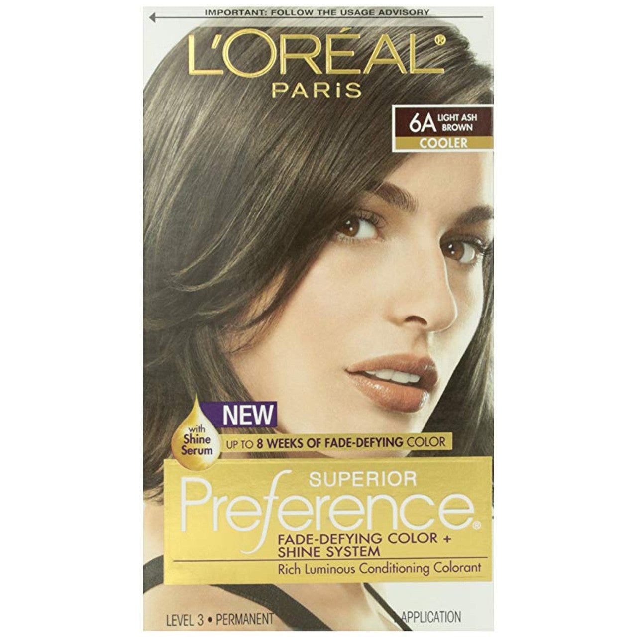 Superior Preference L'Oreal Paris Light Ash Brown #6A Cooler Hair Color 1 Hair Color Pasteur Pharmacy