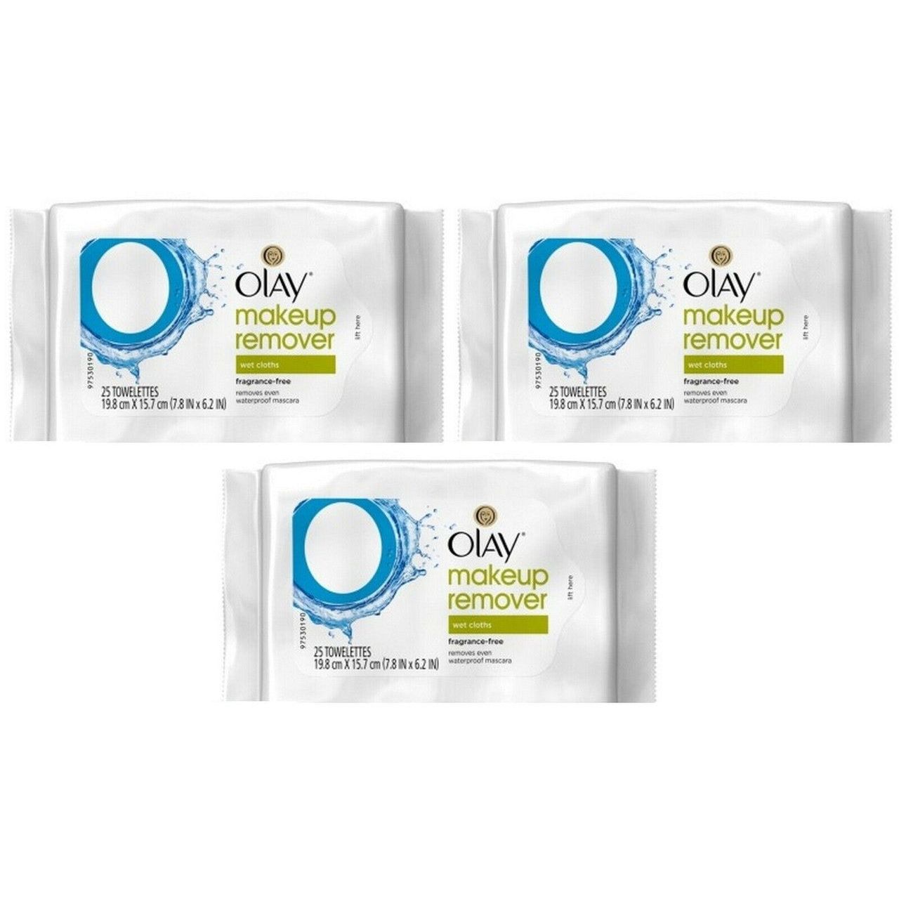 Olay Cleanse Makeup Remover Wipes, Fragrance Free, 25 Count Makeup Removers Pasteur Pharmacy