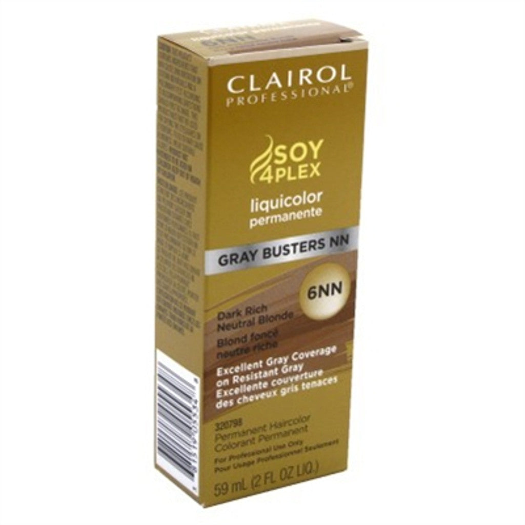 Clairol Professional Permanent Liquicolor pour cheveux blonds, 6NN blond neutre foncé, 60 ml