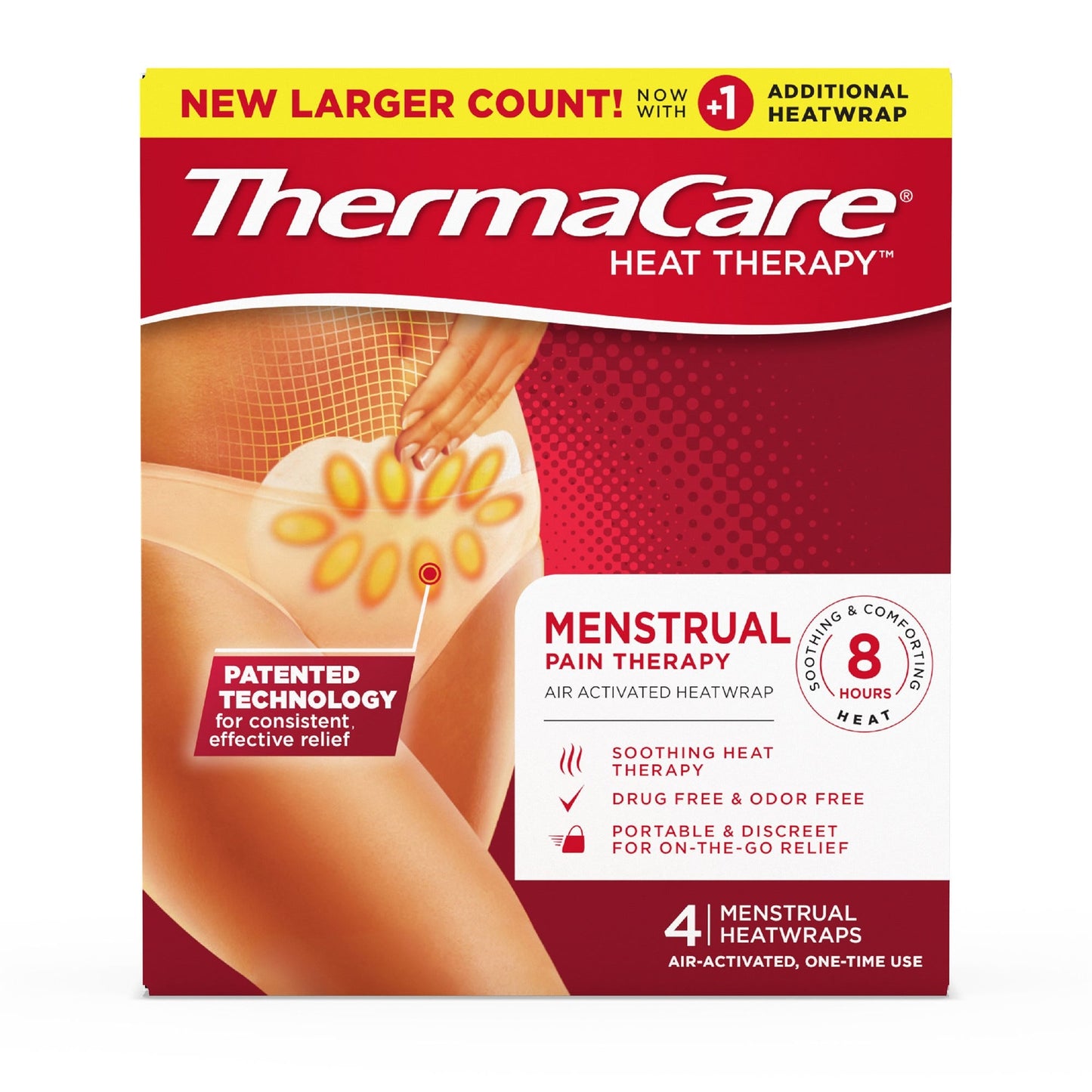ThermaCare Heatwraps, Menstrual, Pain Therapy Health & Beauty Pasteur Pharmacy