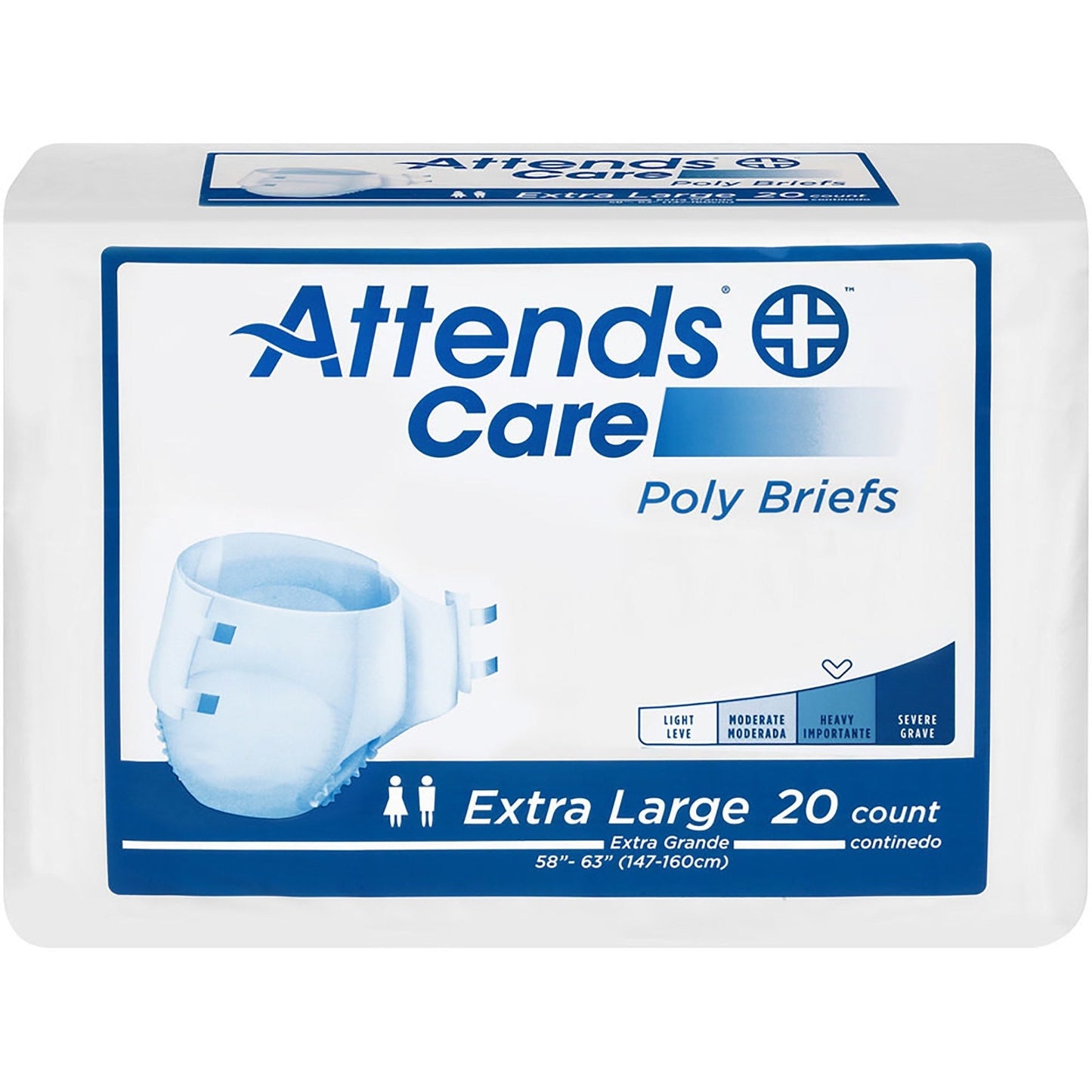 Attends Care Heavy Incontinence Brief, Extra Large 842980 Bicycle Shorts & Briefs Pasteur Pharmacy