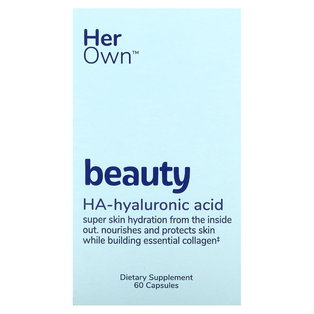 Her Own Beauty Hyaluronic Acid Capsules, Skin Hydration Vitamins & Supplements Pasteur Pharmacy