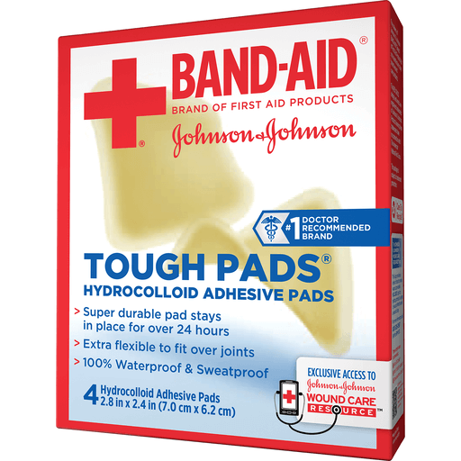 Band-aid First 2.8x2.4 In Tough Pads