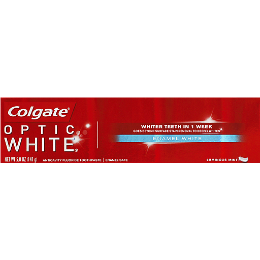 Colgate Optic White Toothpaste Enamel 5 Oz