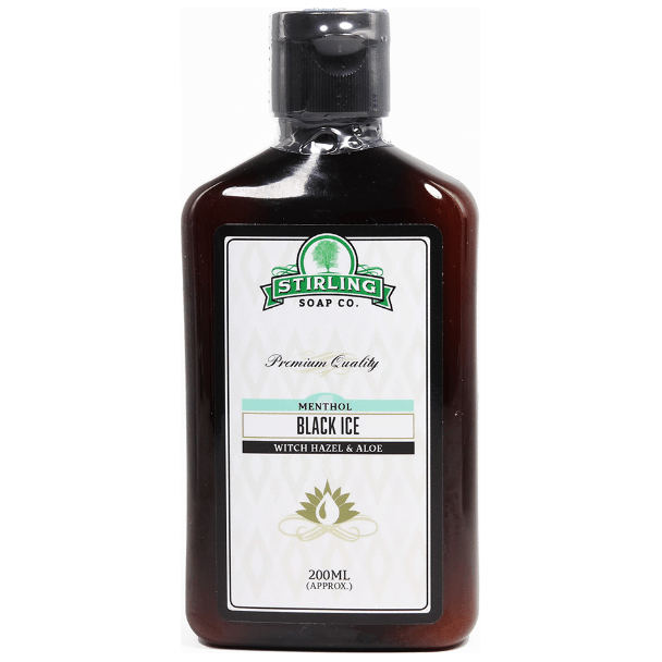 Stirling Soap Co. Black Ice Hamamelis y Aloe 200 ml