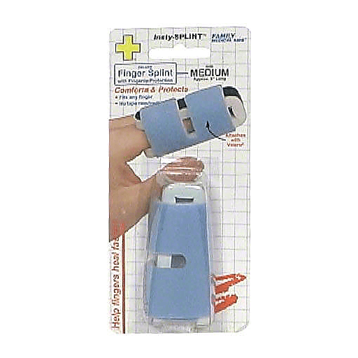 Family Flents Insty Splint, Support & Protect Finger, Deluxe, Medium Finger & Hand Cymbals Pasteur Pharmacy