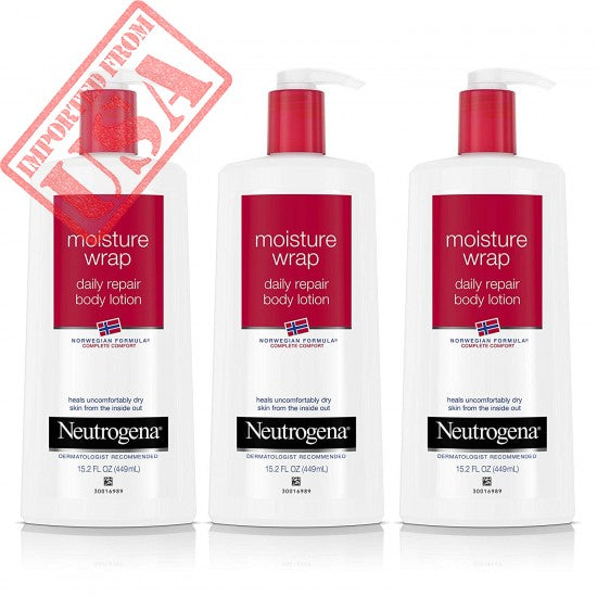 Neutrogena Norwegian Formula Moisture Wrap Daily Repair Body Lotion - 15.2oz