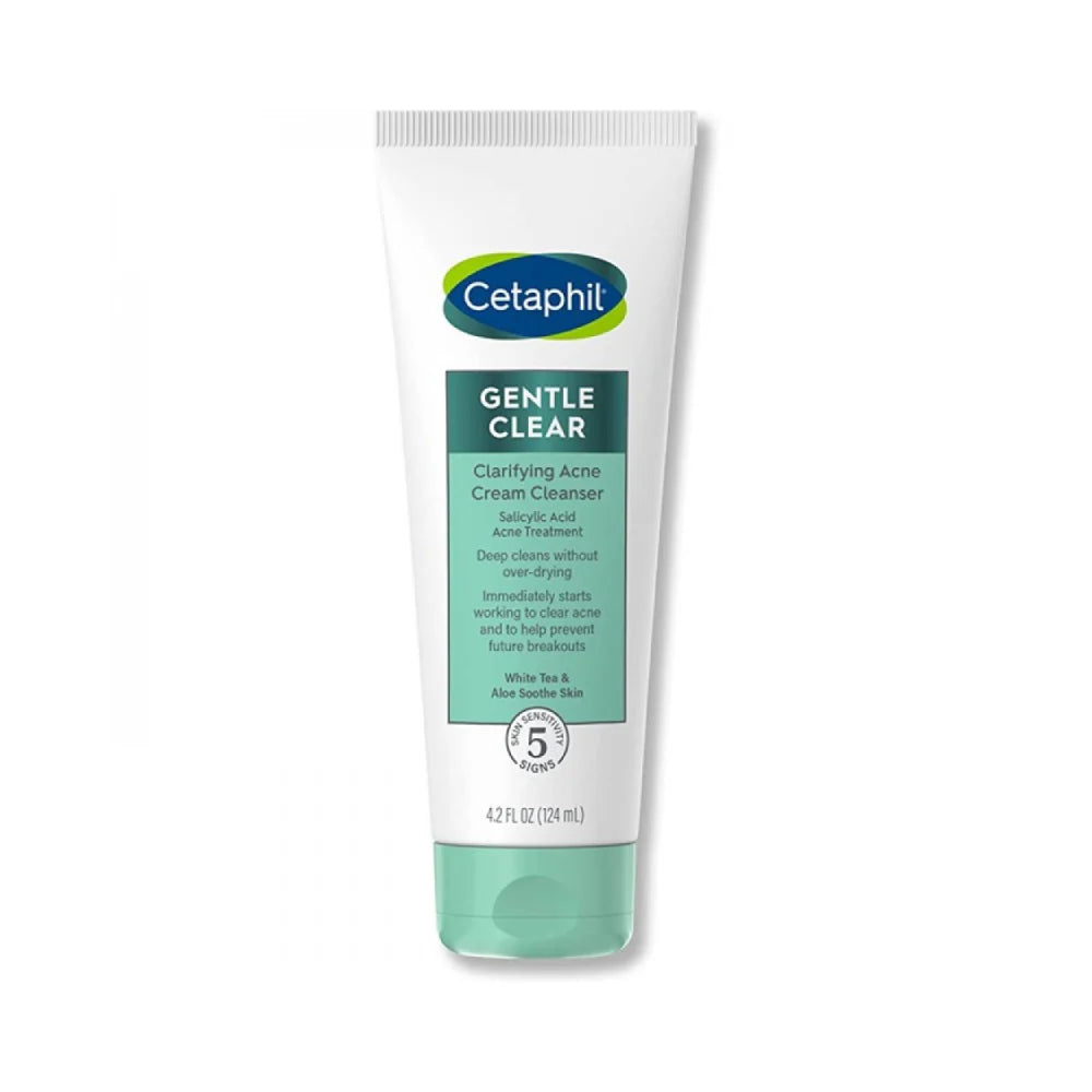 Cetaphil Gentle Clear Clarifying Acne Cream Cleanser With 2% Salicylic Acid, Skin Care For Sensitive Skin, 4.2 Oz Health & Beauty Pasteur Pharmacy