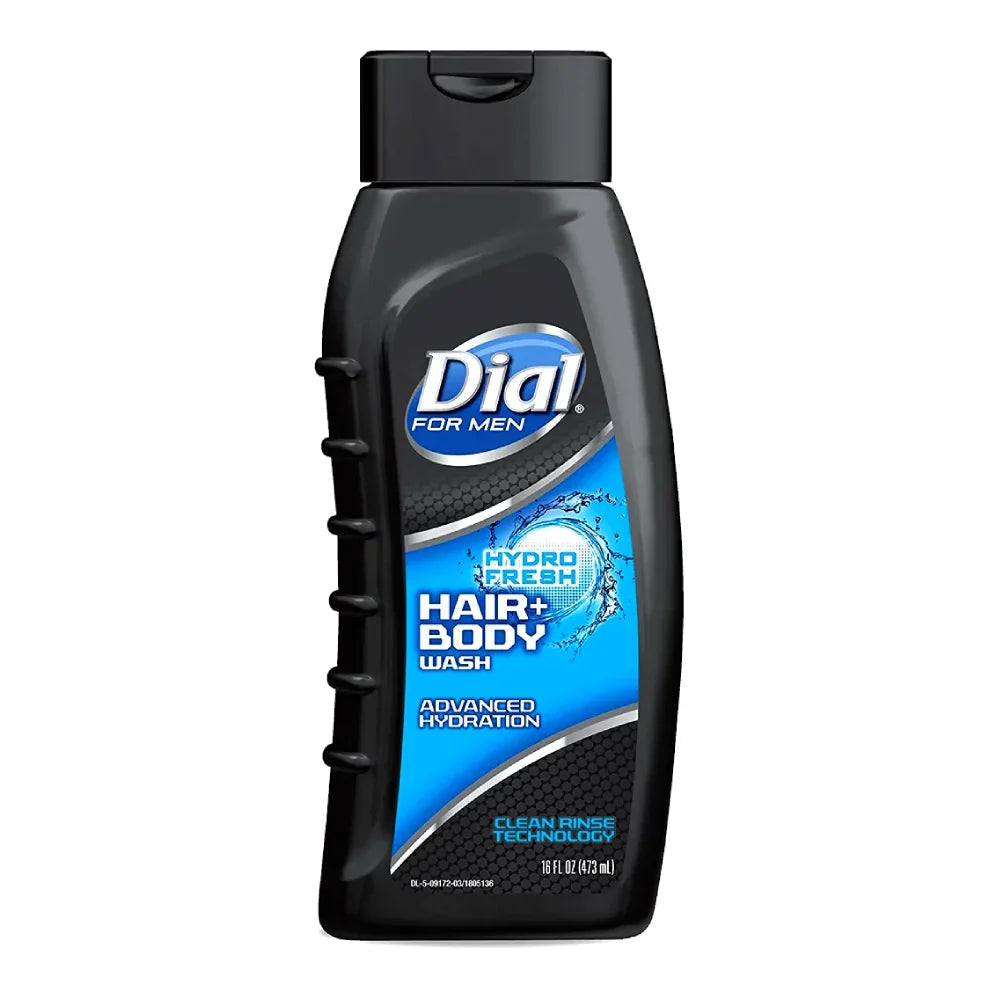 Gel douche corps et cheveux Dial For Men Hydro Fresh, 473 ml