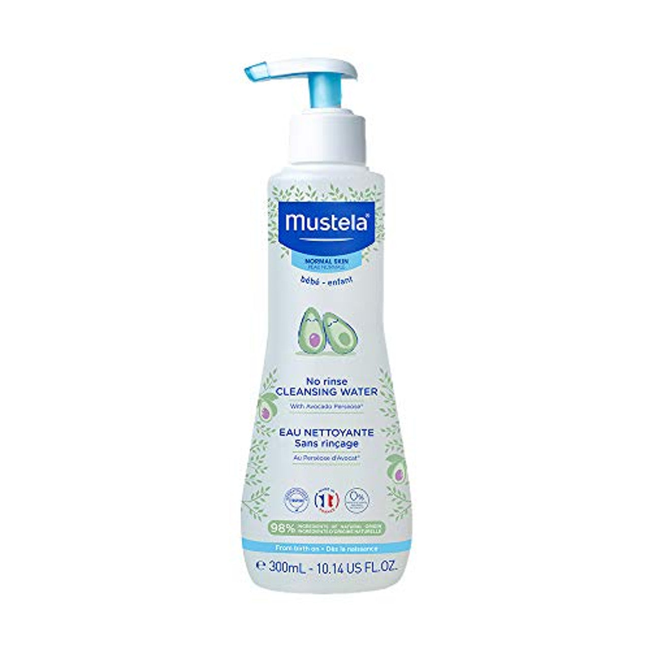 Mustela No Rinse Cleansing Baby Micellar Water - 10.14 Fl Oz Bath & Body Pasteur Pharmacy
