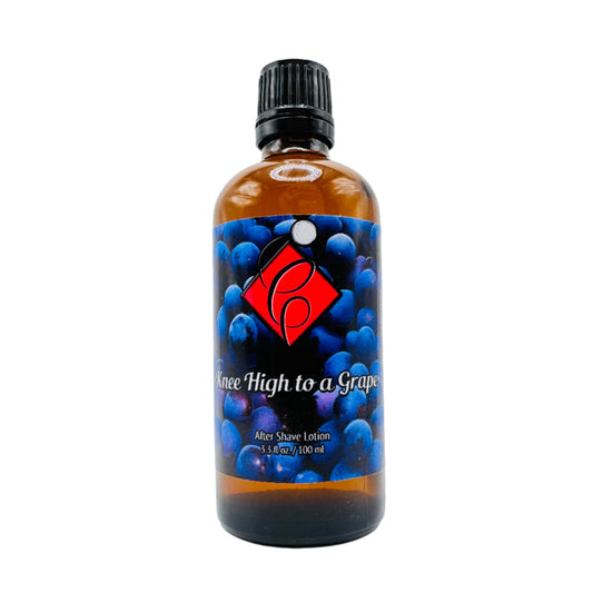 Catie's Bubbles Knee High to a Grape Shaving Collection Shaving Set Pasteur Pharmacy Aftershave Lotion 3.3 oz