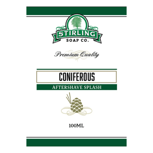 Stirling Soap Co. Coniferous Shaving Collection Shaving Set Pasteur Pharmacy Aftershave 3.3oz