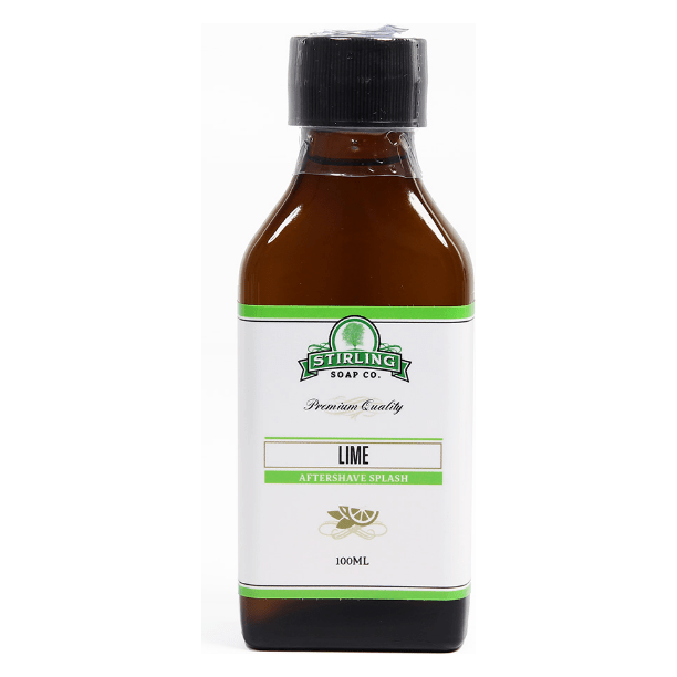 Stirling Soap Co. Lime Shaving Collection Shaving Set Pasteur Pharmacy Aftershave Splash 3.4oz