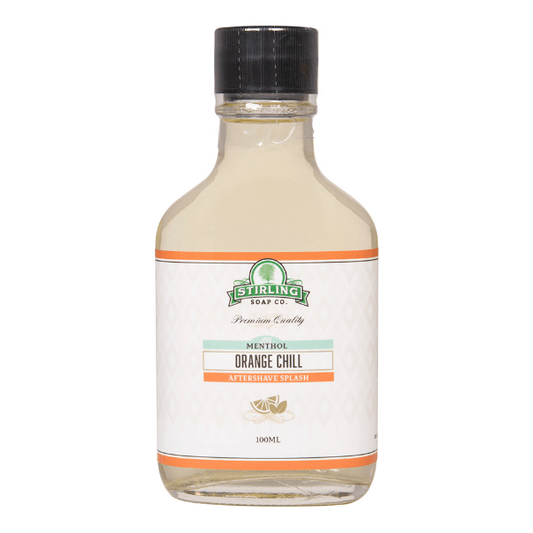 Stirling Soap Co. Orange Chill Shaving Collection Shaving Set Pasteur Pharmacy Aftershave Splash 100ML