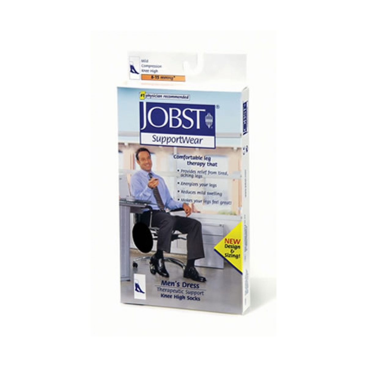 Jobst SupportWear Men S Dress Knee High Socks X-Large Brown Medical Pasteur Pharmacy