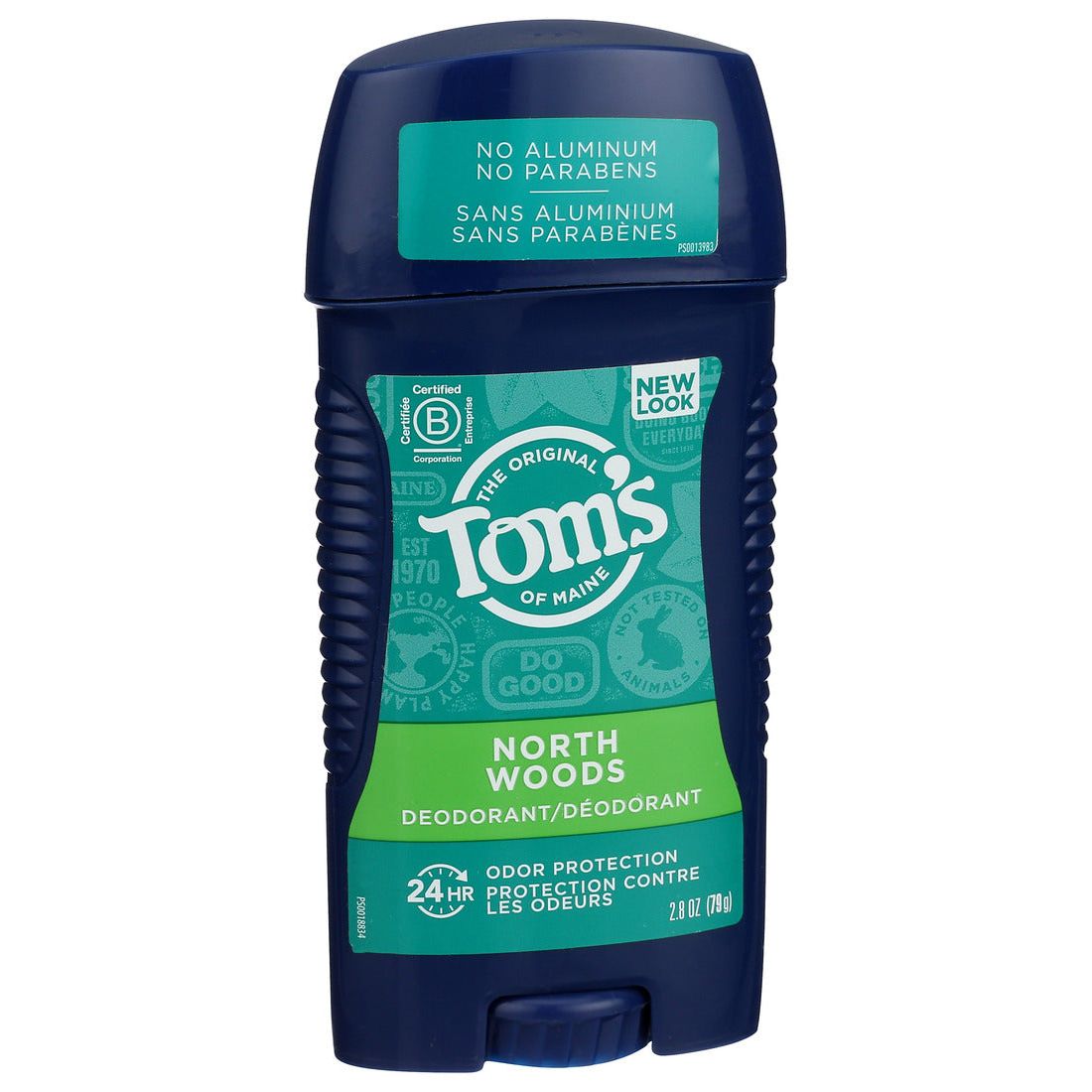 Tom's of Maine Deodorant, North Woods Scent, Aluminum Free 3.25 Oz Deodorant Pasteur Pharmacy