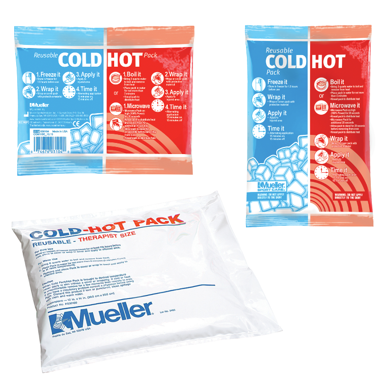 Mueller Sport Care Microwaveable Reusable Cold Hot Pack Hot & Cold Therapies Pasteur Pharmacy