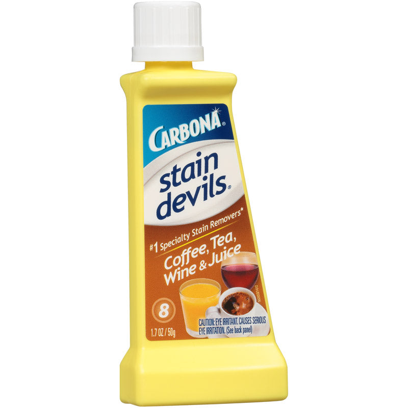 Carbona Stain Devils Coffee, Tea, Wine & Juice Spot Remover 1.7 Oz. Squeeze Bottle Pet Odor & Stain Removers Pasteur Pharmacy
