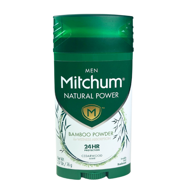 Mitchum Natural Power Deodorant For Men - Cedarwood, 2.7 Oz Deodorant Pasteur Pharmacy